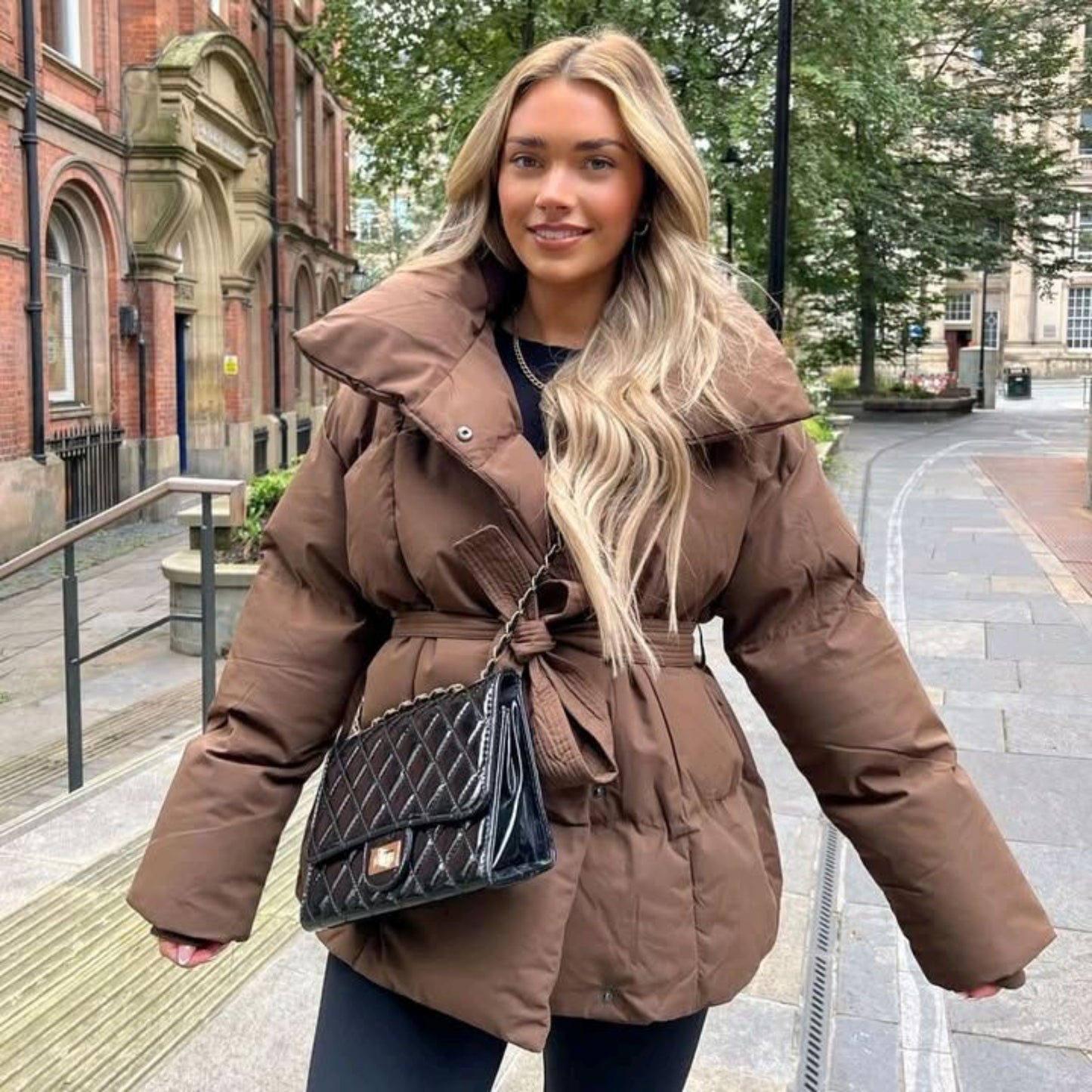 Waist Statement Puffer