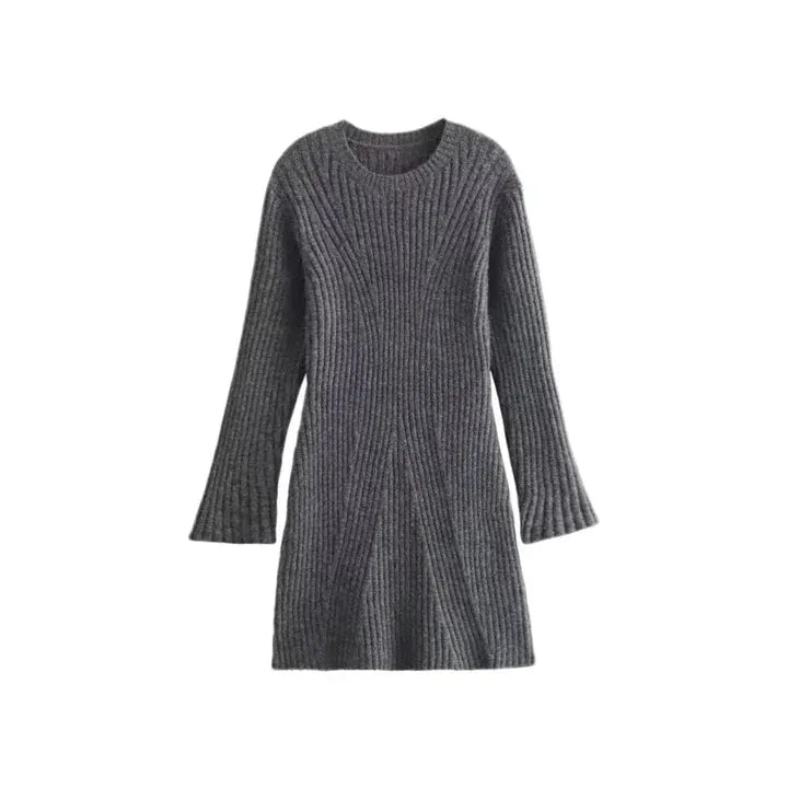 Flared Knit Mini