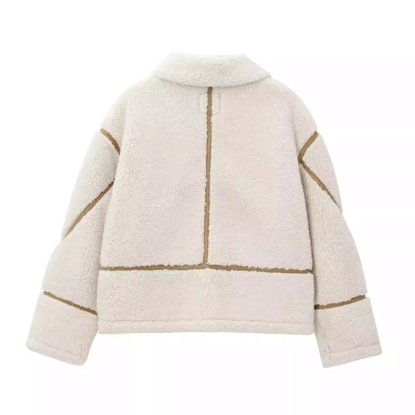 Teddy Shearling Bomber