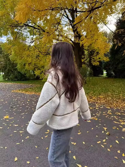 Teddy Shearling Bomber